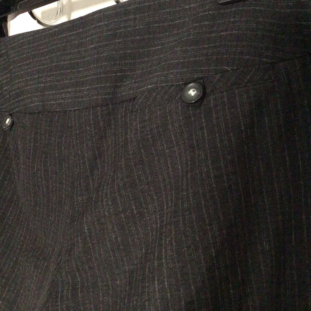3 Button Tab Front Striped Slacks - image 4